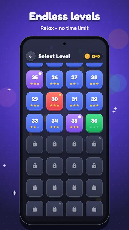 Water Sort: level select